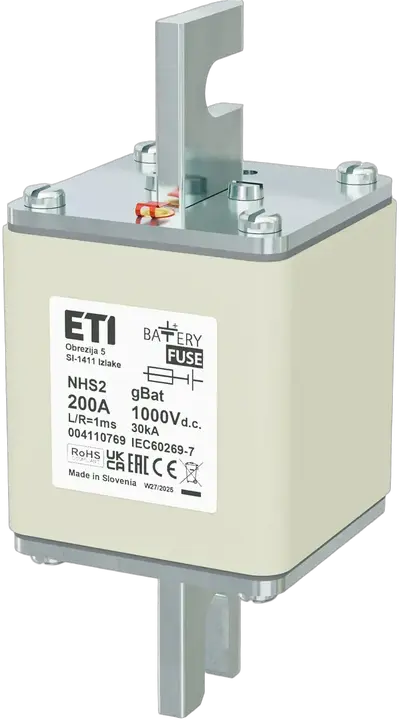 Slika NHS2 gBat 200A/1000V DC