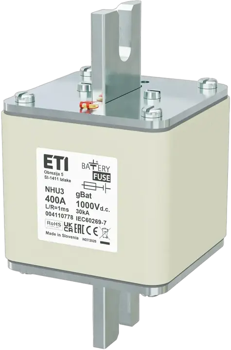 Slika NHU3 gBat 400A/1000V DC