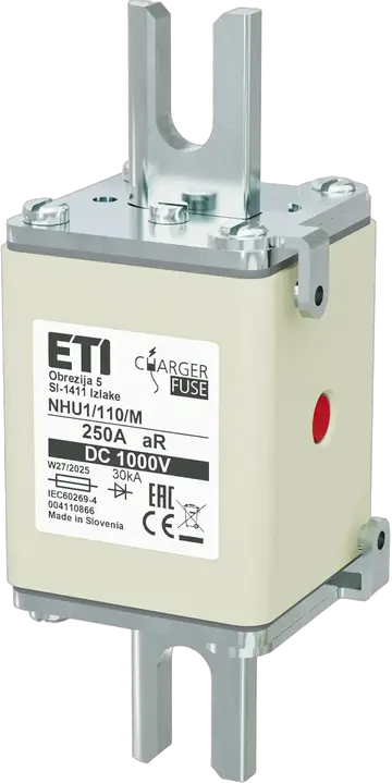 Slika NHU1/110/M aR 250A/1000V DC
