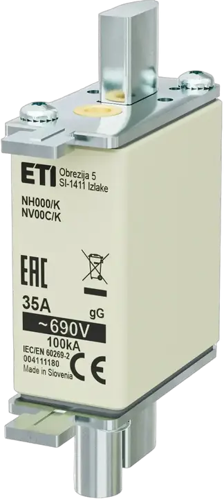 Slika NH000/K gG 35A/690V