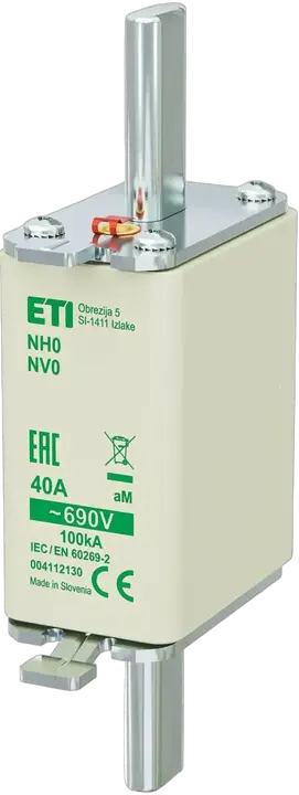Slika NH0 aM 40A/690V