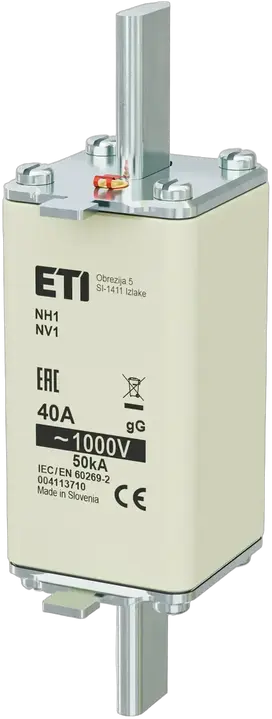 Slika NH1/85 gG 40A/1000V