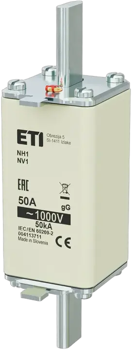 Slika NH1/85 gG 50A/1000V
