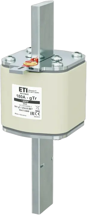 Slika NH1 gTr 180A/400V/125kVA MET