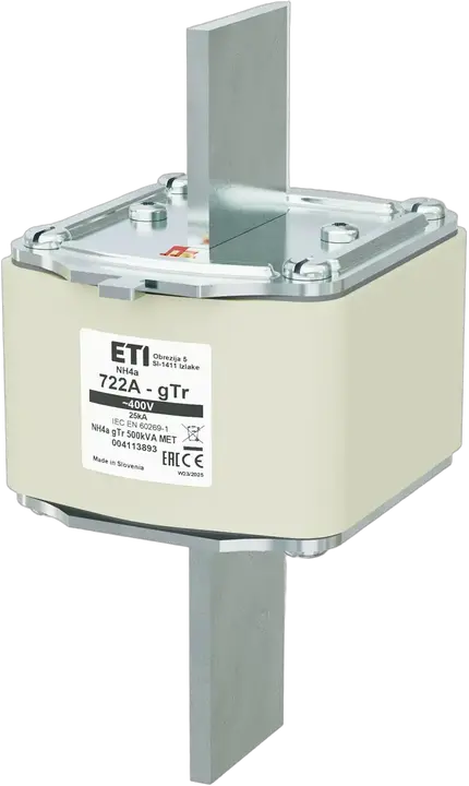 Slika NH4a gTr 722A/400V/500kVA MET
