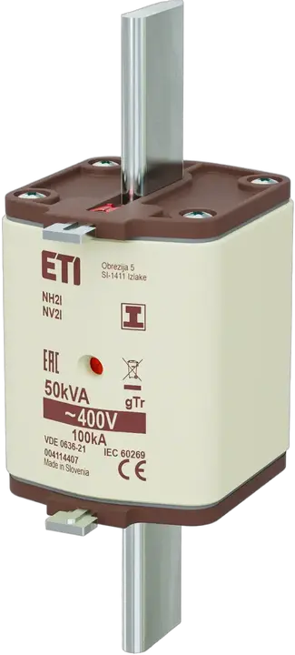 Slika NH2/I gTr 72A/400V/50kVA