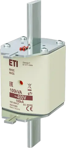 Slika NH3C gTr 144A/400V/100kVA