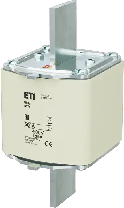 Slika NH4a gG 500A/500V