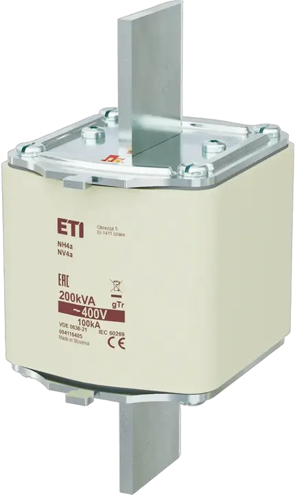 Slika NH4a gTr 289A/400V/200kVA