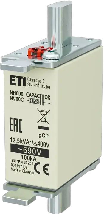Slika NH000 gCP 12,5kVAr/690V