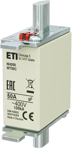 Slika NH000 gF 50A/400V