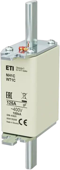 Slika NH1C gF 125A/400V