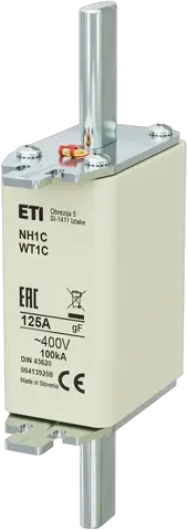 Slika NH1C gF 125A/400V