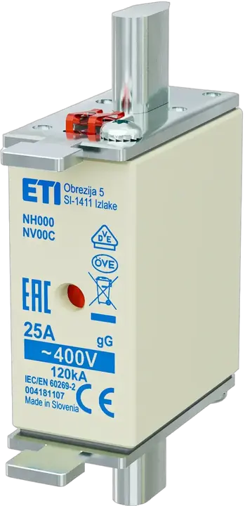 Slika NH000 gG 25A/400V