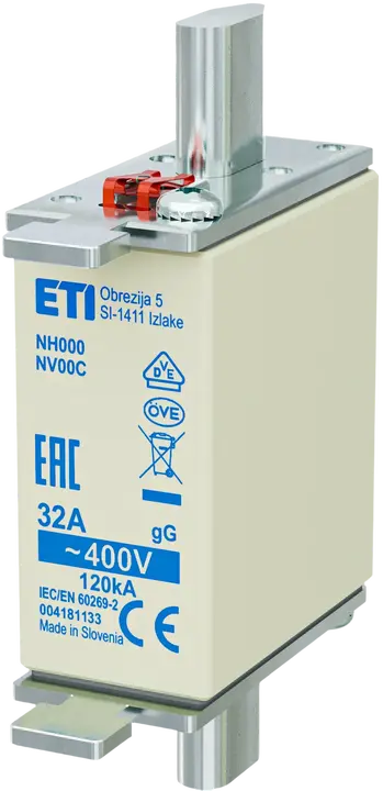 Slika *NH000 gG 32A/400V korr.