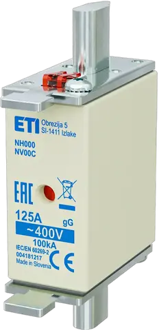 NH000 gG 125A/400V