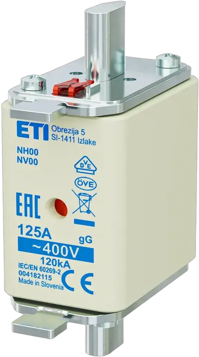 Slika NH00 gG 125A/400V