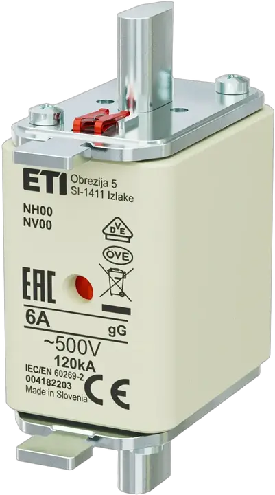 Slika NH00 gG 6A/500V