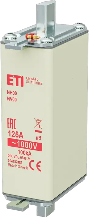 Slika NH00/85 gB 125A/1000V