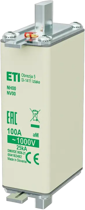 Slika NH00/85 aM 100A/1000V