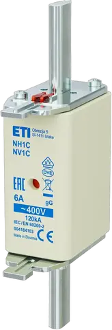 NH1C gG 6A/400V