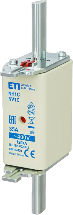 Slika NH1C gG 35A/400V korr.