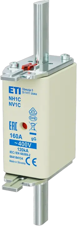 Slika NH1C gG 160A/400V korr.