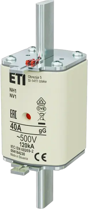 Slika NH1 gG 40A/500V