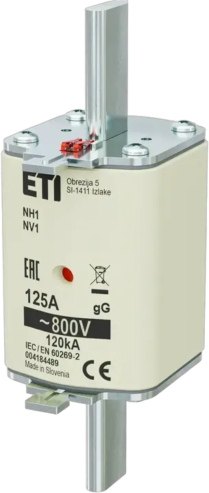 Slika NH1 gG 125A/800V