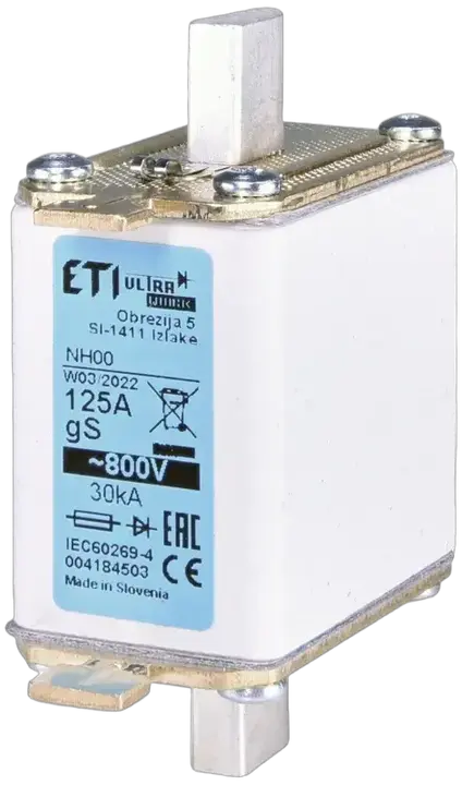 Slika NH00 gS 63A/800V