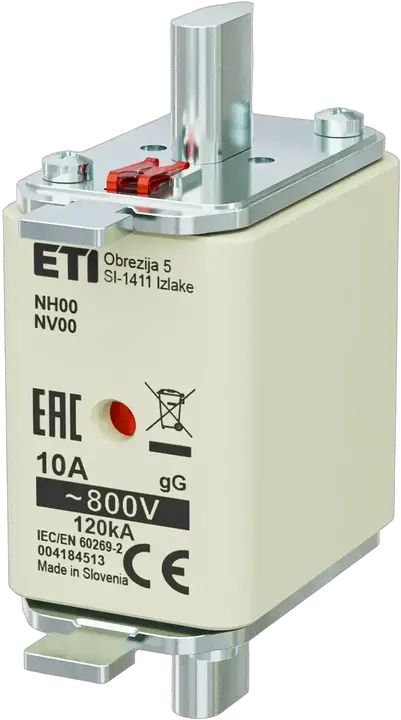 Slika NH00 gG 10A/800V