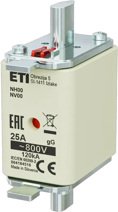 Slika NH00 gG 25A/800V