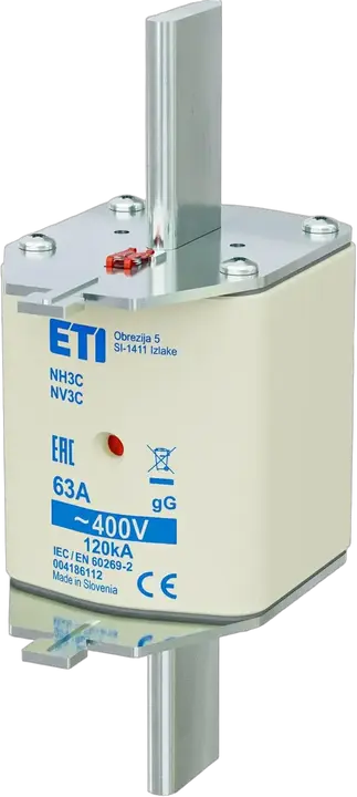 Slika NH3C gG 63A/400V