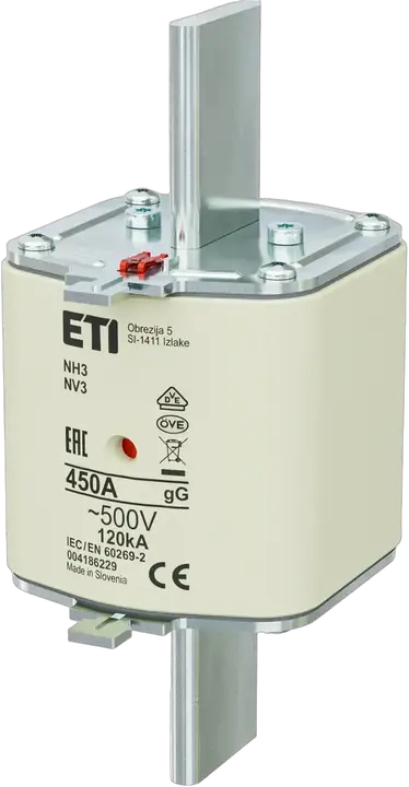 Slika NH3 gG 450A/500V