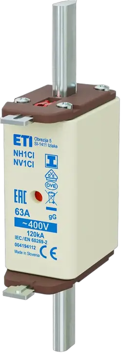 Slika NH1C/I gG 63A/400V