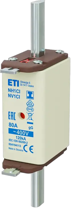 Slika NH1C/I gG 80A/400V