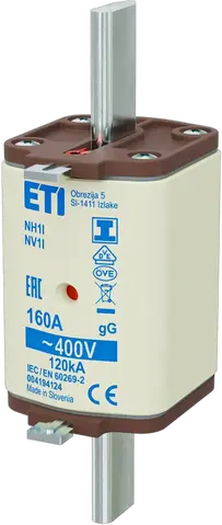 NH1/I gG 160A/400V