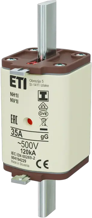 Slika NH1/I gG 35A/500V