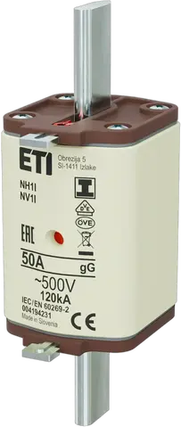 NH1/I gG 50A/500V