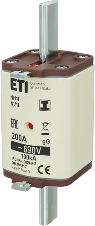 Slika NH1/I gG 200A/690V