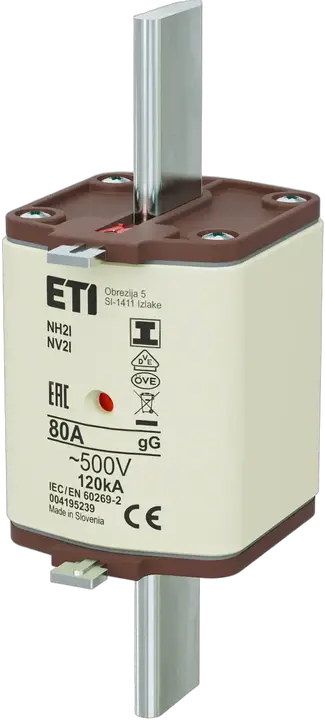 Slika NH2/I gG 80A/500V