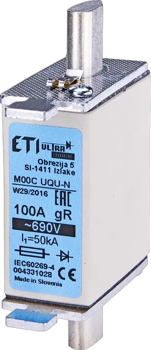 Slika NH000 UQ gR 20A/690V