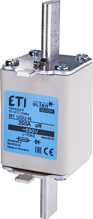 Slika NH1 UQ aR 250A/690V