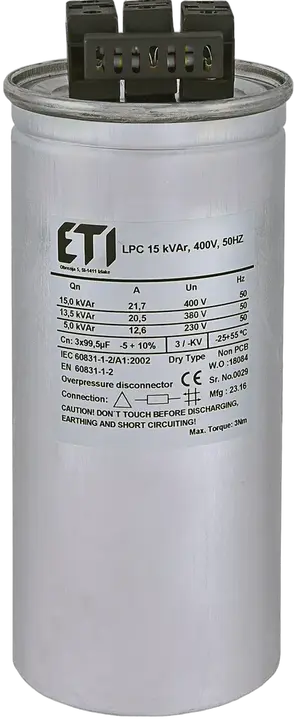 Slika LPC 15 kVAr, 400V, 50Hz