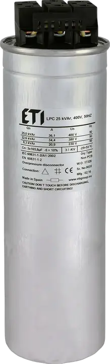 Slika LPC 25 kVAr, 400V, 50Hz