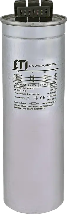 Slika LPC 20 kVAr, 440V, 50Hz