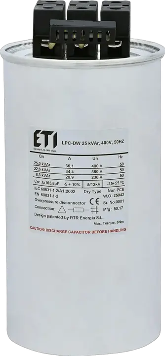 Slika LPC-DW 25 kVAr, 400V, 50HZ