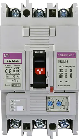 Slika EB2 125/3L 32A 3p