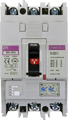 Slika EB2 125/3L 100A 3p