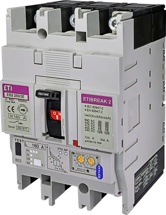 Slika EB2 250/3E 160A 3p